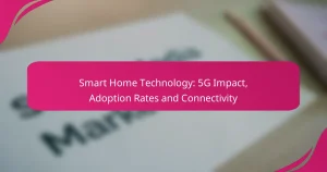 Tecnologia Smart Home: Impatto 5G, Tassi di Adozione e Connettività